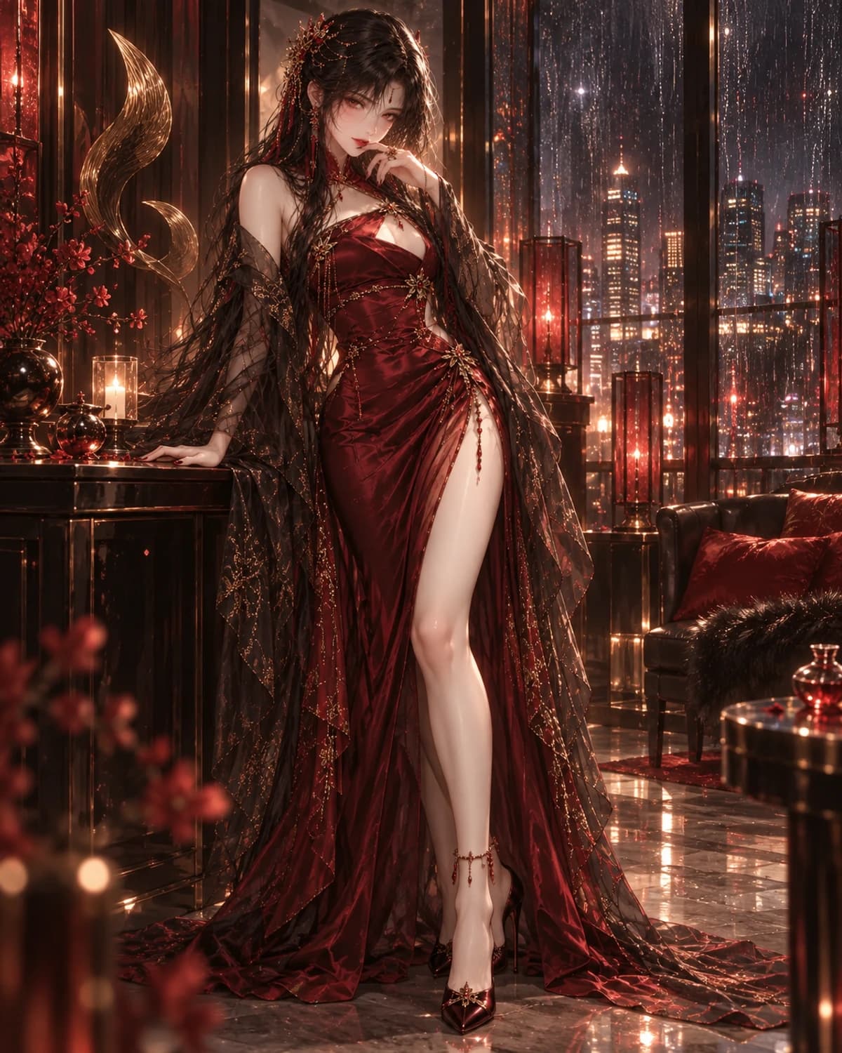 Daji. A beautiful, sharp, dangerous woman who sees desire and self-deception clearly.
