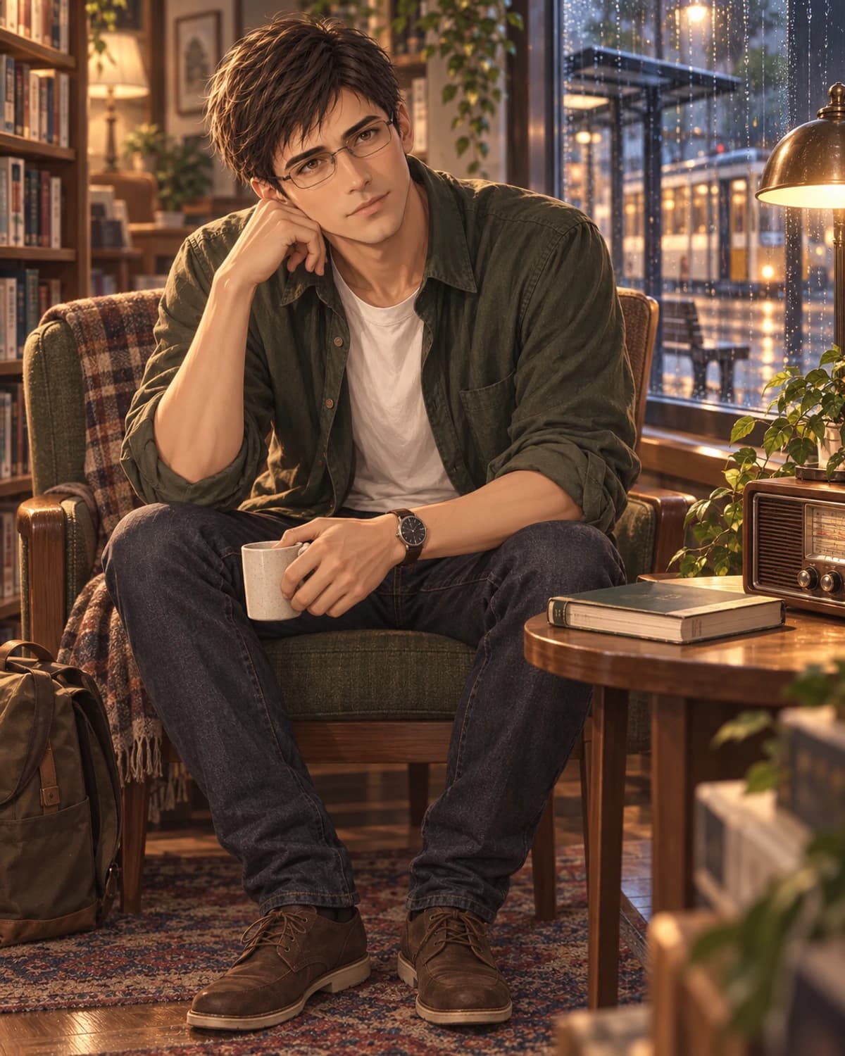 Miles. A gentle, sincere, reliable man who listens closely, remembers details, and wants to be chosen in return.